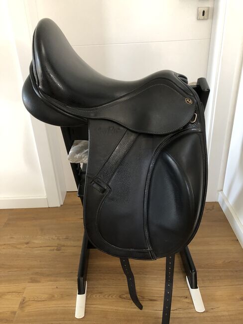 Dressursattel Monoblatt SeaBis schwarz 17, Seabis  Carona, Nadine Zgr, Dressage Saddle, Toppenstedt, Image 4