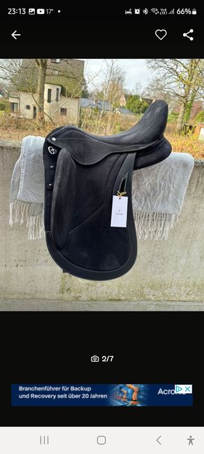 Dressursattel NEU Aviar, AVIAR  Modell Sparrow 2 mit 17,5“, Michaela Schwarz , Dressage Saddle, Lütjensee , Image 3