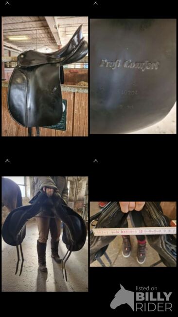 Dressursattel Otto Schumacher, Profi Dynamic 17.5Zoll KW32, Otto Schumacher  Profi Dynamic, Nicole Krauter , Dressage Saddle, Ludwigsburg, Image 9