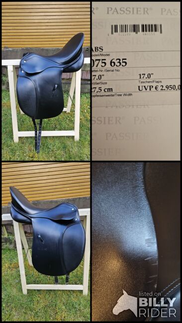 Dressursattel Passier abs 17", Passier  Abs, Sophia, Dressage Saddle, Pfalzfeld , Image 11