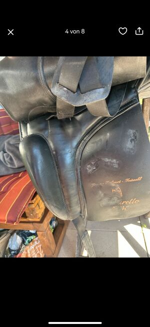 Dressursattel Pfiff Größe 17,5 schwarz, Pfiff, Jenny, Dressage Saddle, Odenthal, Image 4