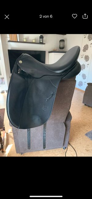 Dressursattel Philippe Fontaine by Stübben, Philippe Fontaine by Stübben , Sara, Dressage Saddle, Krummhörn Hamswehrum, Image 2