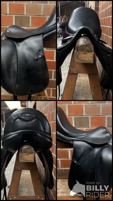 Dressursattel Prestige D2 Zerro D in schwarz, Prestige D 2 Zero, Cornelia, Dressage Saddle, Hamburg, Image 5