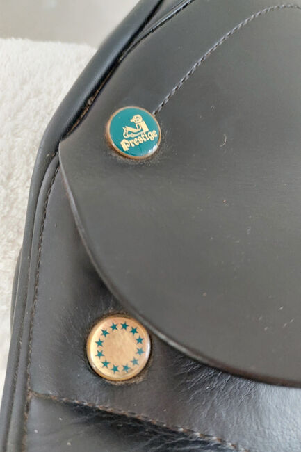 Dressursattel Prestige Modena 18“/ 33er Kammer + Sattelschoner + Kurzgurt, Prestige Modena, N.E., Dressage Saddle, Gütersloh, Image 9