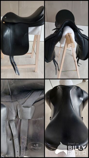 Dressursattel Prestige Modena 18“/ 33er Kammer + Sattelschoner + Kurzgurt, Prestige Modena, N.E., Dressage Saddle, Gütersloh, Image 11