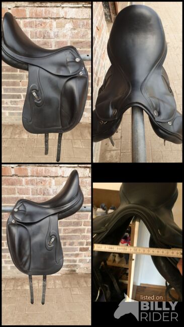 Dressursattel Prestige Venus K New Monoblatt 17 Zoll, Prestige Venus K New, Steffi, Dressage Saddle, Parchim, Image 7