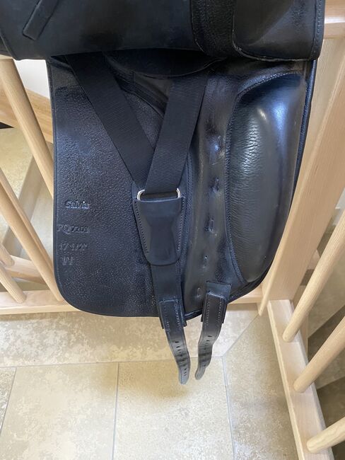 Dressursattel Ruiz Diaz 17,5 Zoll schwarz, Ruiz Diaz/ Seabis  Calvia , Sandra , Dressage Saddle, Wallerfing , Image 2