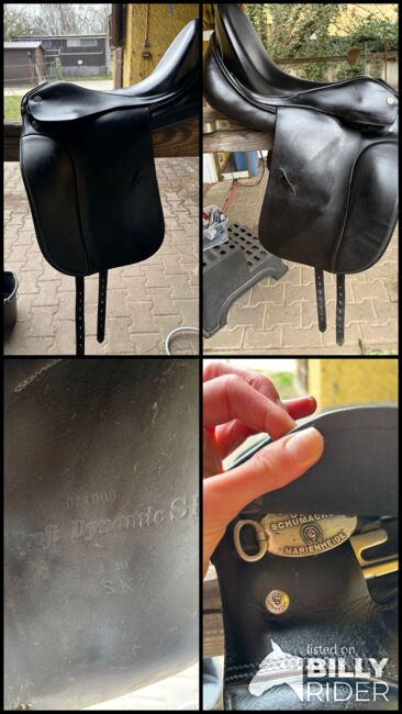 Dressur-Sattel Schuhmacher Profi Dynamic SF, Schuhmacher Dynamic SF, GT, Dressage Saddle, Glienick , Image 5