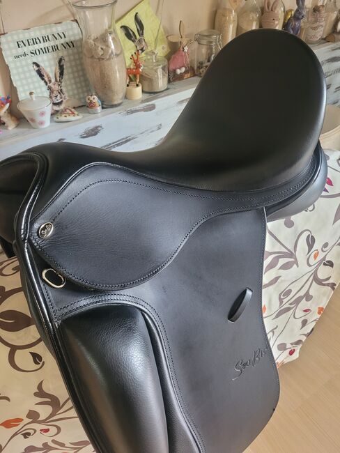 Dressursattel Seabis Vigo Pro 17,5 Zoll mit Lack, Seabis Vigo Pro, Anke, Dressage Saddle, Augsburg, Image 4