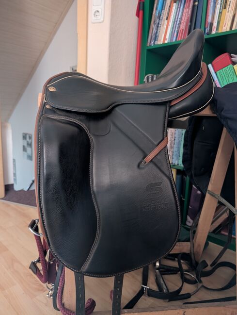 Dressursattel Sommer S-Spezial, Theo Sommer S-Spezial Ed. 1, Conny , Dressage Saddle, Lübeck, Image 12