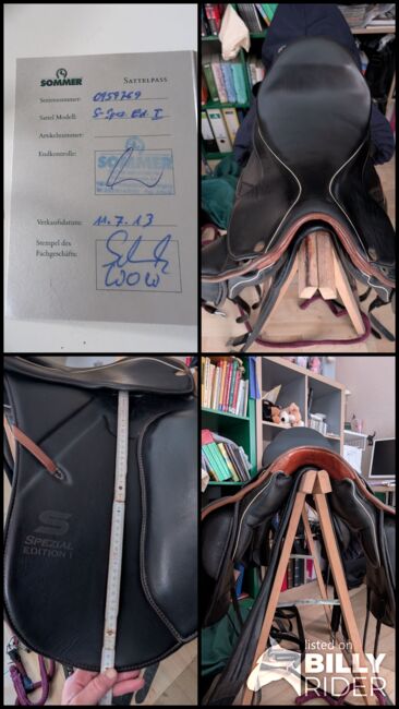 Dressursattel Sommer S-Spezial, Theo Sommer S-Spezial Ed. 1, Conny , Dressage Saddle, Lübeck, Image 15