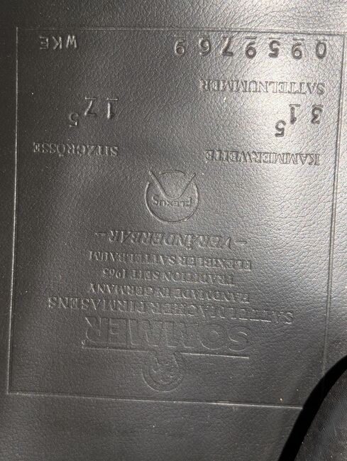 Dressursattel Sommer S-Spezial, Theo Sommer S-Spezial Ed. 1, Conny , Dressage Saddle, Lübeck, Image 2