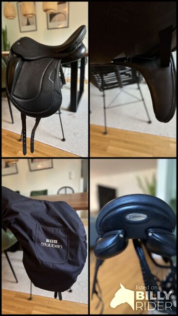 Dressursattel Stübben Centurion monoblatt schwarz 17,5, Stübben Centurion, Kim Dana, Dressage Saddle, München, Image 11