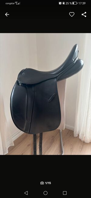 Dressursattel Stübben Maestoso de Luxe NT 17,5, Stübben Maestoso de Luxe NT , Isabelle, Dressage Saddle, Wenden