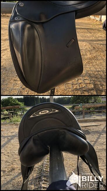 Dressursattel zu verkaufen, Prestige  Dressursattel X Helen Lux Monoblatt , Vanessa Stein, Dressage Saddle, Ostermünchen , Image 3