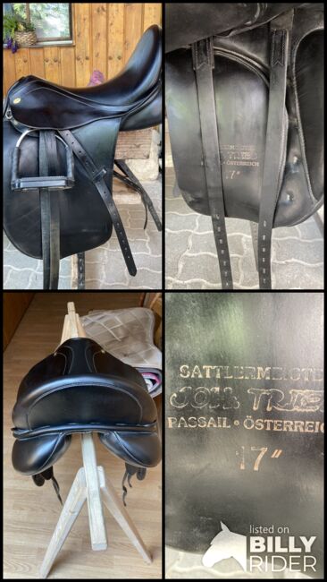 Dressursattel Trieb 17", Trieb, Marlies Beinsteiner, Dressage Saddle, Scharfling, Image 7