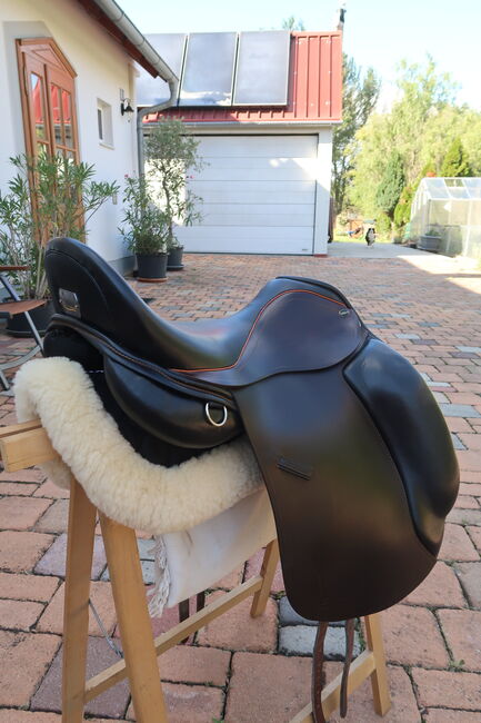 Dressursattel Velicea Magestic 18 Zoll, Velicea Magestic, Ingrid Schneider, Dressage Saddle, Sarród, Image 8