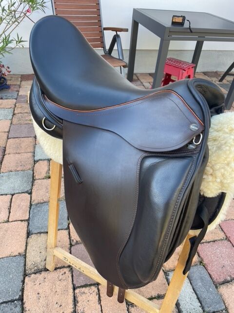 Dressursattel Velicea Magestic 18 Zoll, Velicea Magestic, Ingrid Schneider, Dressage Saddle, Sarród, Image 15