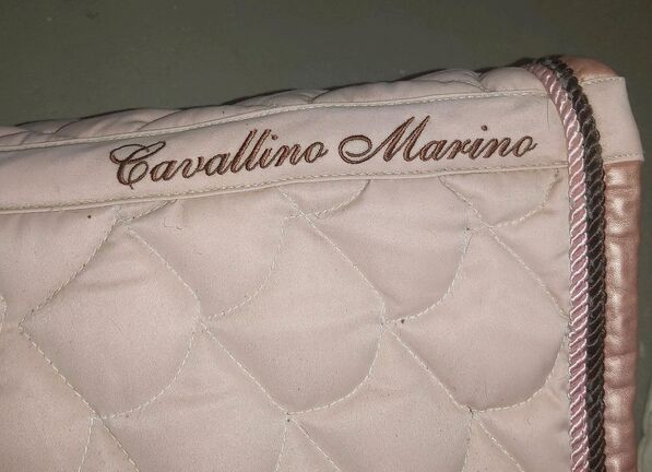 Dressurschabracke Rosa mit Strass Cavallino Marino, Covalliero, Katrin Maruhn, Dressage Pads, Tornesch, Image 3