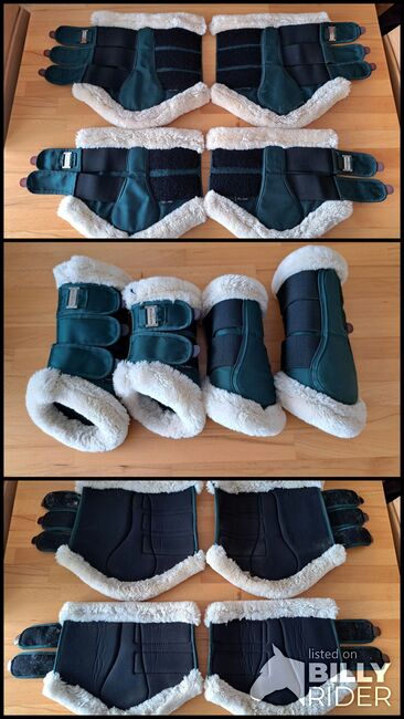 Dressurgamaschen Essential, Felix Bühler, Teddyfleece, WB, Full, Felix Bühler Essential, Miriam, Tendon Boots, Stuttgart, Image 4