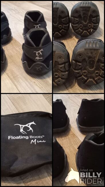 Floating Boots Mini Schwarz 7.8 Hufschuhe Shetty, Floating Boot  Floating Boot Mini Schwarz 7.8, Backhaus , Hoof Boots & Therapy Boots, Rosbach vor der Höhe, Image 5