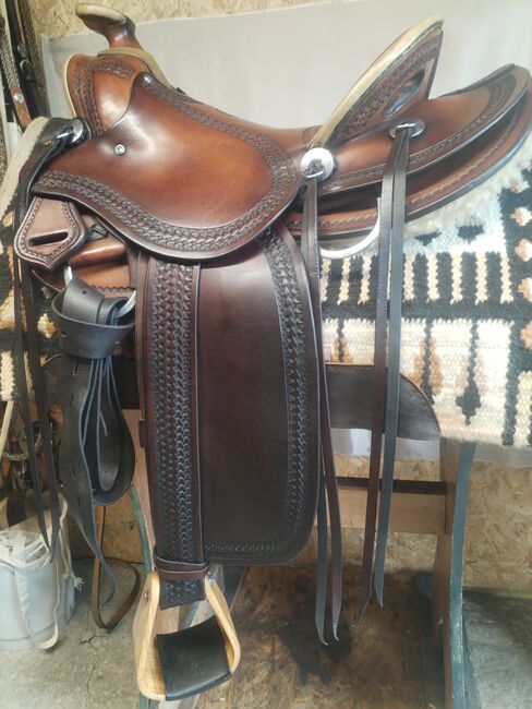 TRAUM-SATTEL VON UJO SADDLERY, Ujo Saddlery , Gabi, Western Saddle, Palfen