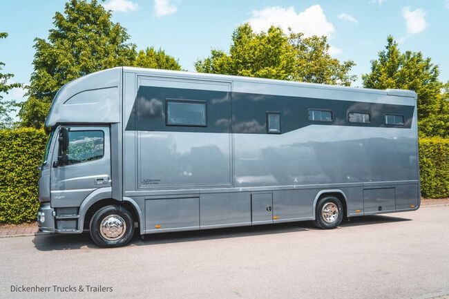 Pferdetransporter DT Wohnmobil MB Atego 1527 Popout 5 Stellplätze, Dickenherr Dickenherr Atego, Gerhard Strobel (Dickenherr Trucks und Trailers), Horse Trailers, Baden-Württemberg - Unterschneidheim, Image 2