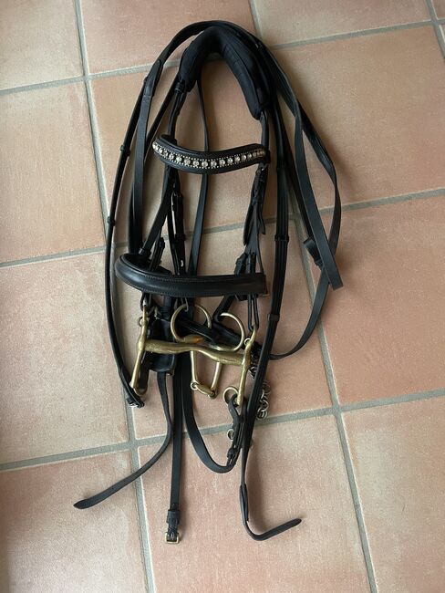 Kandare für Warmblut mit Gebiss, Nicole, Bridles & Headstalls, Bovenden, Image 5