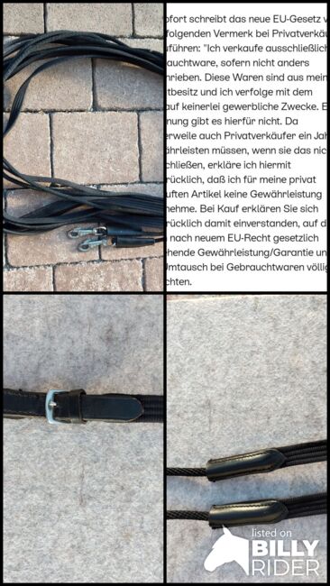 Doppellonge schwarz, Celina, Lunging, Peißenberg, Image 6