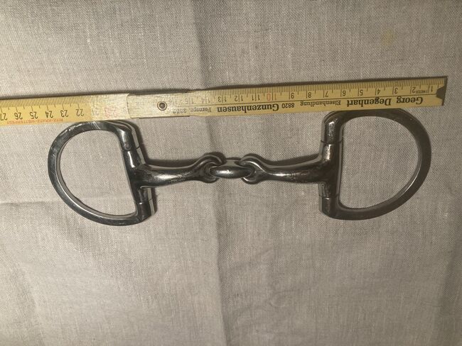 Doppelt gebrochene D-Ring-Trense zu verkaufen, Carmen Schraml, Horse Bits, Sexau