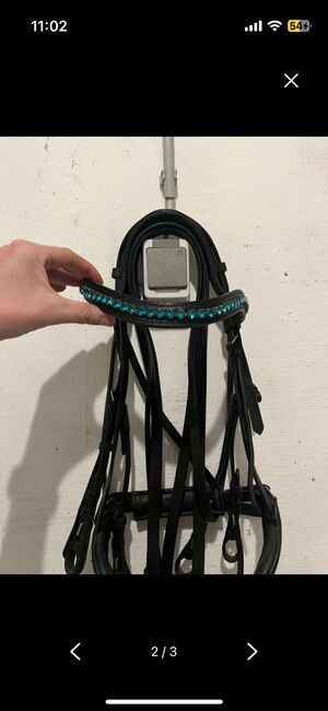 Kandare Zauberpferde WB, Zauberpferde/ Brisque, Jasmin, Bridles & Headstalls, Leonding, Image 2