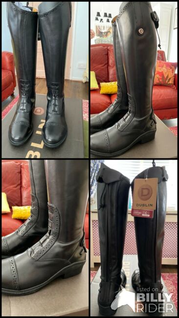 Dublin Evolution Long Field Riding Boots, never worn - Size 6,Wide, Short, Dublin Evolution , Michelle , Reitstiefel, Boston , Abbildung 7