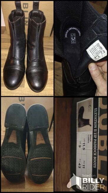 Dublin Paddock Boots Size 9, Dublin Elevation II , lindafjordan , Riding Shoes & Paddock Boots, Image 5