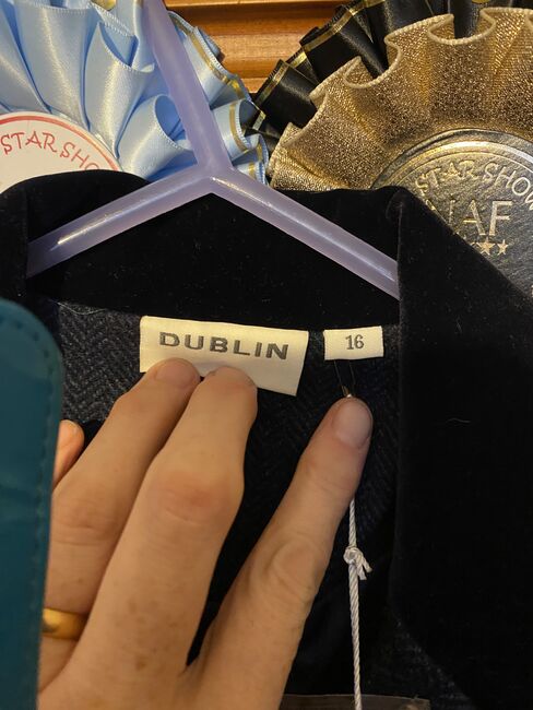 Dublin show jacket, Dublin, Donna Clarke , Children's Riding Jackets, Rippingale bourne lincs , Image 2