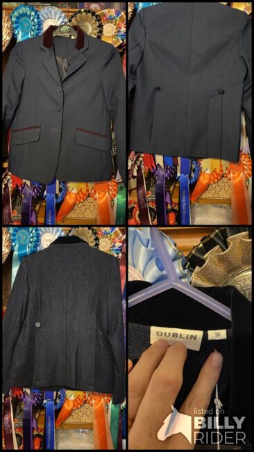 Dublin show jacket, Dublin, Donna Clarke , Children's Riding Jackets, Rippingale bourne lincs , Image 5