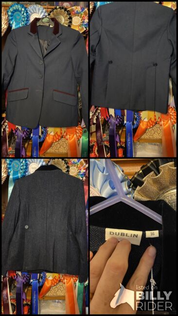 Dublin show jacket, Dublin, Donna Clarke , Kinder-Reitjacken, Rippingale bourne lincs , Abbildung 5