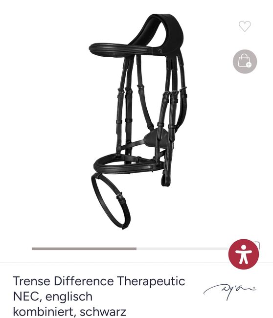 DYON ENGLISCH KOMBINIERTE TRENSE DIFFERENCE THERAPEUTIC NEC, Dyon Siehe oben, Aleksandra S., Bridles & Headstalls, Furth