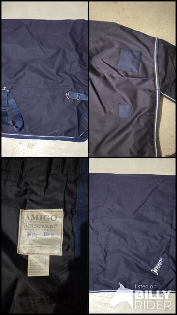 Horseware Amigo Outdoordecke navy 350g 165cm, Horseware Amigo , Jacqueline, Derki dla konia, Oststeinbek, Image 6