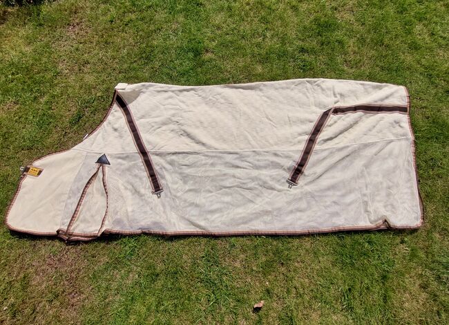 KAVALKADE Fliegendecke mit Bauchgurten Größe 165cm Deckentasche Transportdecke, Kavalkade Fliegendecke , Nicole , Ochrona koni przed owadami , Norderstedt