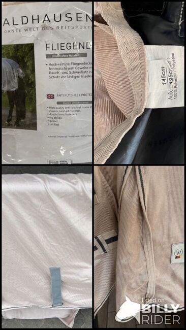 Fliegendecke von Waldhausen 145cm, Waldhausen Protect, Melina , Ochrona koni przed owadami , Dinslaken, Image 6