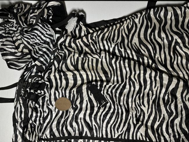 Horsefriends Fliegendecke Zebra 165cm inkl. Halsteil abnehmbar, Horsefriends, Anna, Derki dla konia, Loßburg