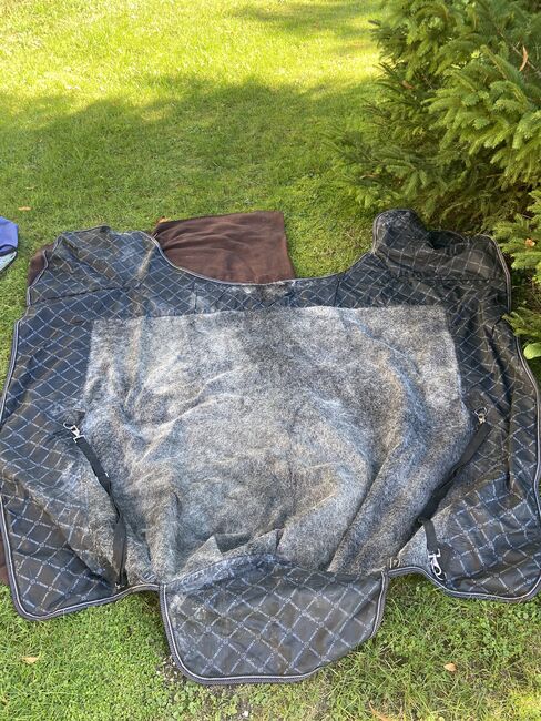 Regendecke 125cm mit Fleece, Conny , Derki dla konia, Kochel am See , Image 3