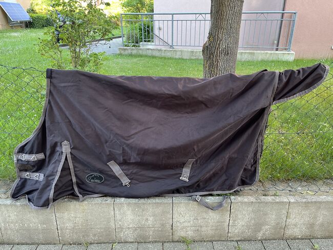 Regendecke braun 145cm, Felix Bühler , Ramona, Derki dla konia, Gunzenhausen