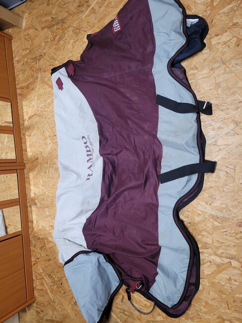 Horseware Rambo Summer Series Regendecke, 0g bordeaux 140cm, privat, Derki dla konia, friedrichsthal, Image 3