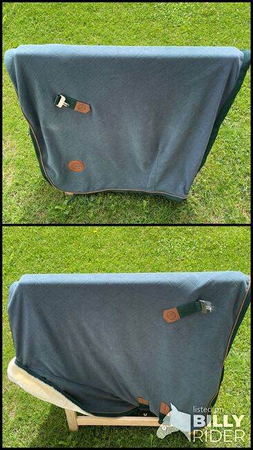 Felix Bühler Abschwitzdecke 125cm, Felix Bühler Fleece-Abschwitzdecke Timeless Elegance mit Teddyfleece-Kragen, Petra Fischer, Derki dla konia, Bürserberg, Image 3