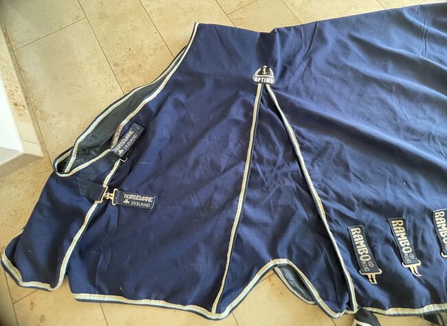 Horseware Rambo Stalldecke 155 cm, Horseware  Rambo, Jäckle, Derki dla konia, Rielasingen-Worblingen, Image 3