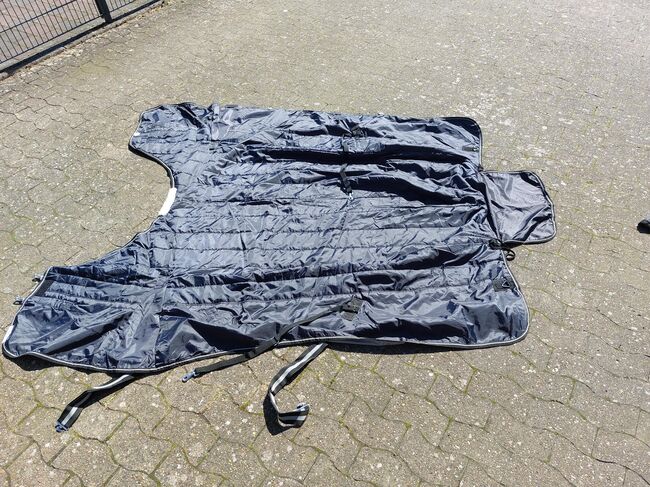 Outdoordecke – schwarz/grau - Größe 165cm – 200g-Füllung, N.E., Derki dla konia, Gütersloh, Image 3