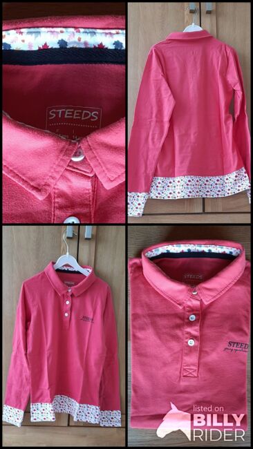 Kinderpoloshirt Steeds Gr.164 rot, Steeds, Sandra, Koszulki i t-shirty dziecięce, Weiler, Image 5