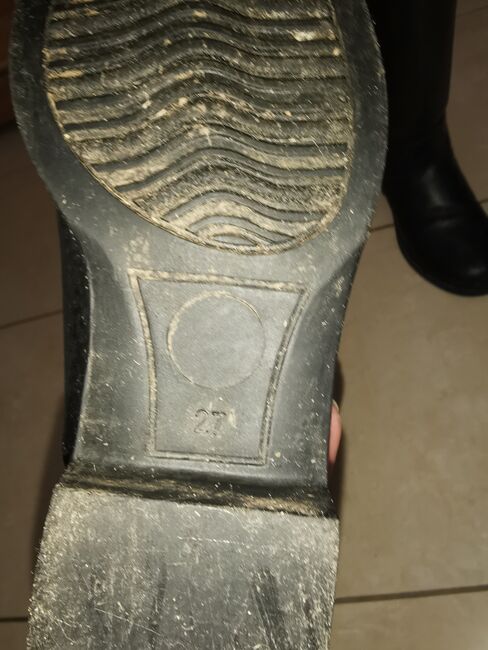Kinder Reitstiefel * Lederreitstiefel * Gr 27 * Schwarz, Selina M. , Oficerki jeździeckie, Rödermark, Image 6