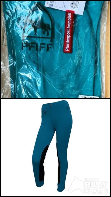 PFIFF Kinder-Reit-Leggings "Ella" Gr. 146,152,158 oder 164 NEU, PFIFF  Ella, Una (Horse-Design), Bryczesy dziecięce, Rot am See, Image 3